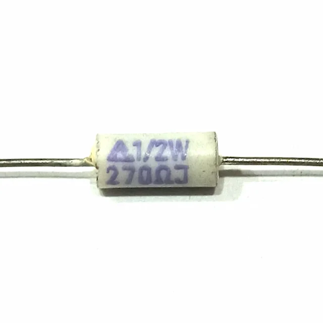 مقاومت آجری ژاپنی 270 اهم 0.5 وات