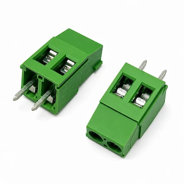 ترمینال پیچی 2 پین مدل MX129 سبز