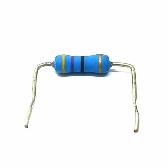 مقاومت 47 اهم 1 وات پایه خمیده ژاپنی
