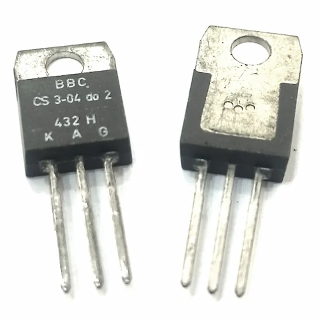 تریستور CS 3-04 برند BBC ساخت سوئیس