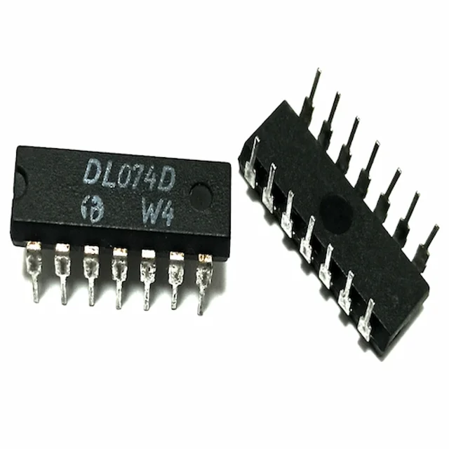 آیسی DL074D آلمانی معادل 74LS74