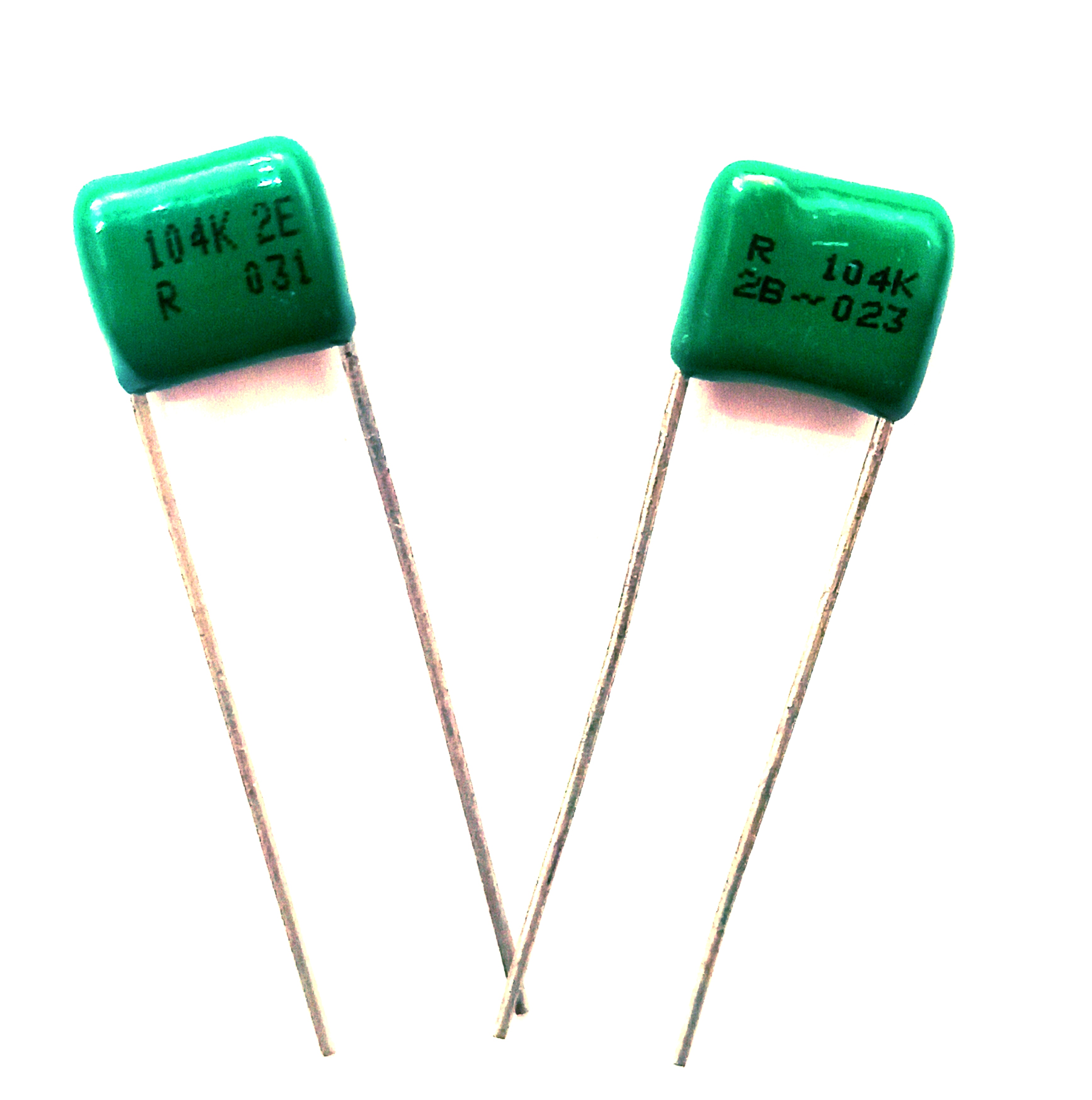 خازن پلی استر ژاپنی 100 نانو فاراد