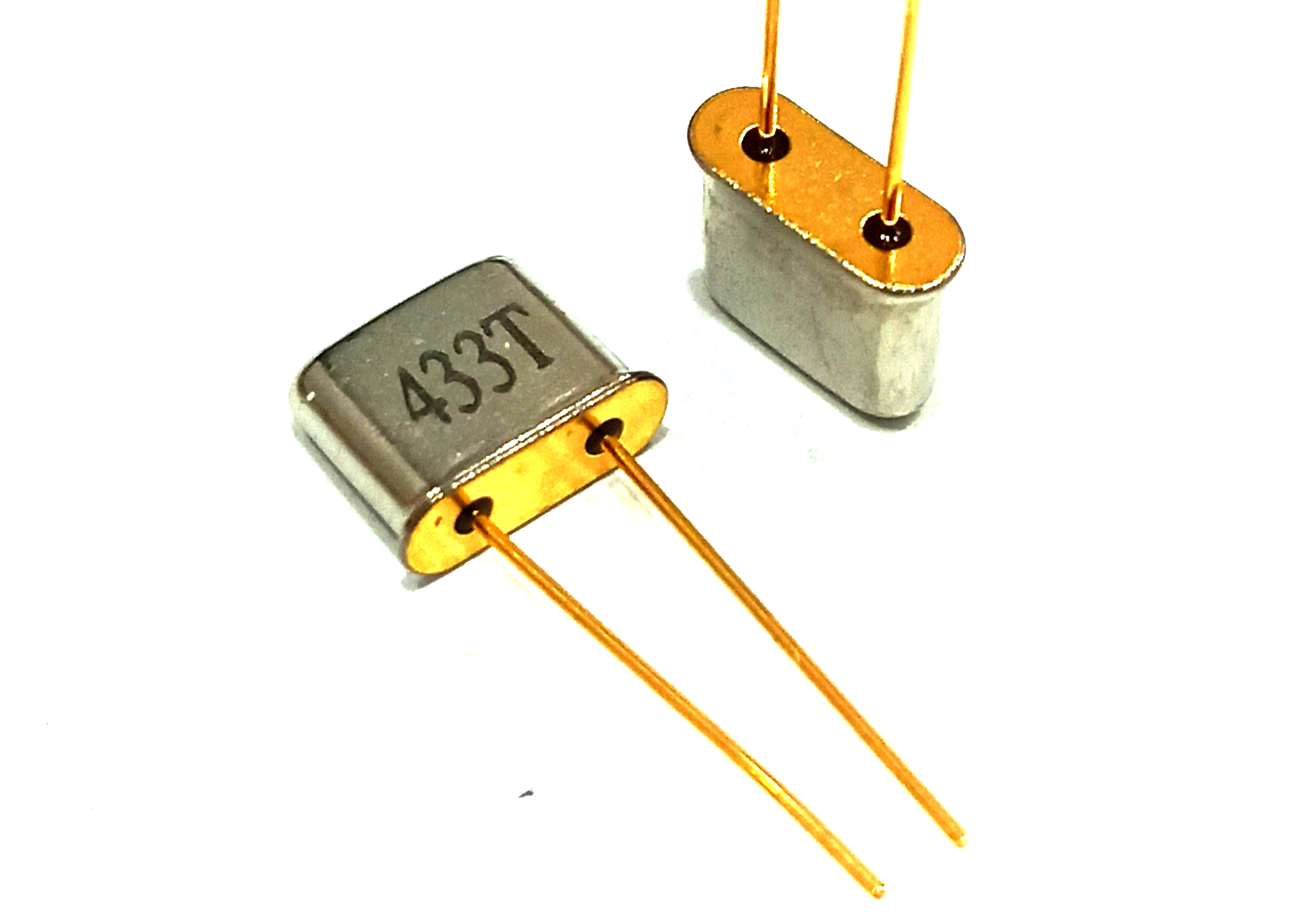 کریستال 433 مگاهرتز پایه طلایی