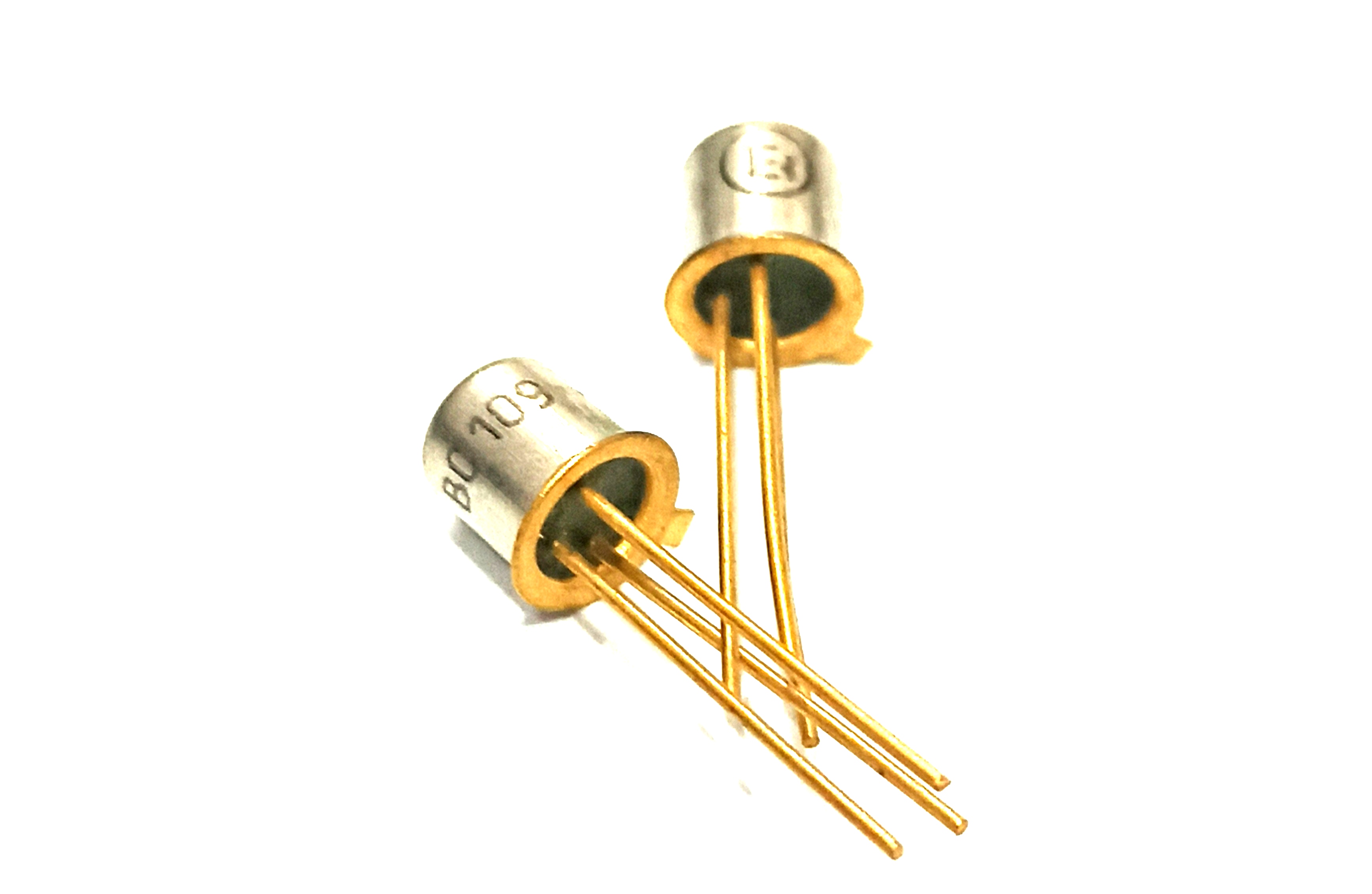 ترانزیستور BC109 فلزی پایه طلایی صربستان